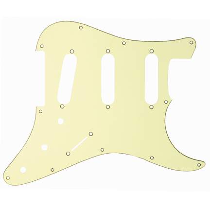 Guitar Tech Scratchplate ~ S-style ~ Mint Green