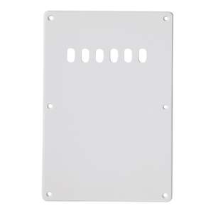 Guitar Tech Backplate Cover ~ White