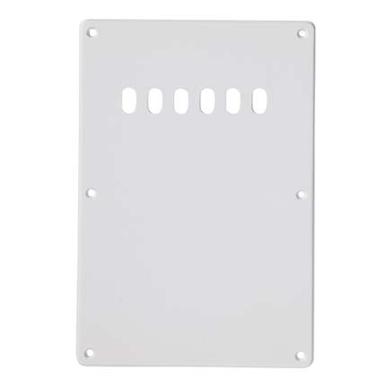 Guitar Tech Backplate Cover ~ White