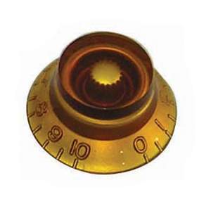 Gt control knobs-amber- set4