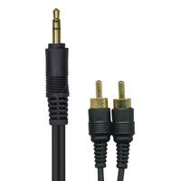 Kinsman Soundcard Audio Cable ~ STEREO-PHONO ~ 10ft/3m