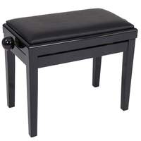 Kinsman Adjustable Piano Bench ~ Satin Black