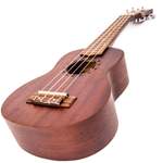 Laka Sapele Series Soprano Ukulele & Bag - Chocolate Product Image