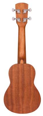 Laka Sapele Series Soprano Ukulele & Bag - Natural Product Image