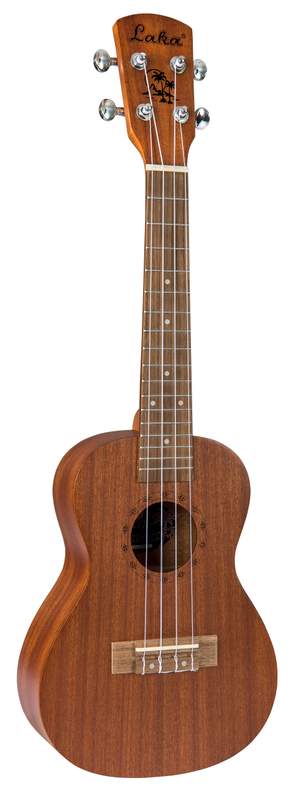 Laka Sapele Series Concert Ukulele & Bag - Natural