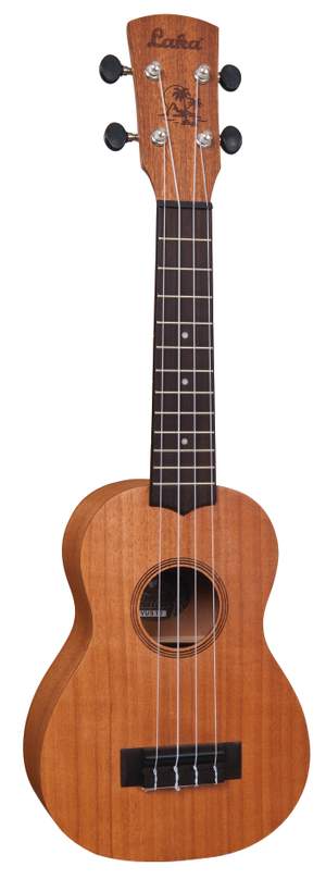 Laka Mahogany Series Ukulele & Carry Bag - Soprano