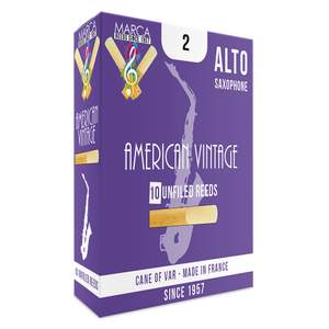 Marca American Vintage Reeds - 10 pack - Alto Sax - 2