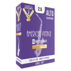 Marca American Vintage Reeds - 10 pack - Alto Sax - 2.5