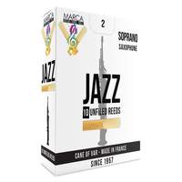 Marca Jazz Unfiled Reeds - 10 Pack - Soprano Sax - 2