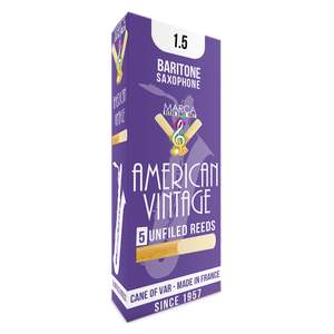 Marca American Vintage Reeds - 5 pack - Baritone Sax - 1.5