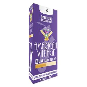 Marca American Vintage Reeds - 5 pack - Baritone Sax - 3