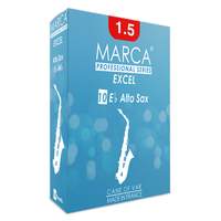 Marca Excel Reeds - 10 Pack - Alto Sax - 1.5