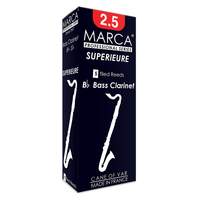 Marca Superieure Reeds ~ 5 Pack ~ Bass Clarinet ~ 2.5