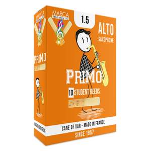 Marca PriMo Reeds - 10 Pack - Alto Sax - 1.5