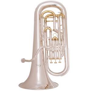 Odyssey Premiere 'Bb' Euphonium Outfit ~ Silver Plated