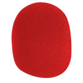 On-Stage Microphone Windshield ~ Red