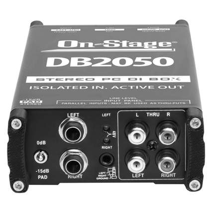 On-Stage Stereo Multi Media Active Di Box