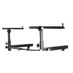 On-Stage Pro Heavy-Duty Folding-Z Keyboard Stand w/2nd Tier Product Image