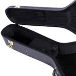 On Stage Hardshell Dreadnought Guitar Case ~ Black Product Image