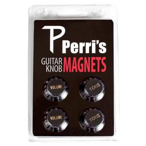 Perris guitar knob magnets - black