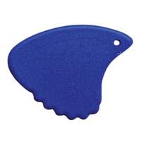 Sharkfin Pick ~ Hard Blue - 25 Pack