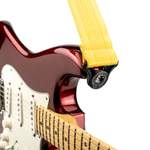 D'Addario Auto Lock Guitar Strap, Mellow Yellow Product Image
