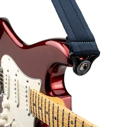 D'Addario Auto Lock Guitar Strap, Midnight