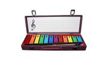 12-Note Colorful Glockenspiel with Case