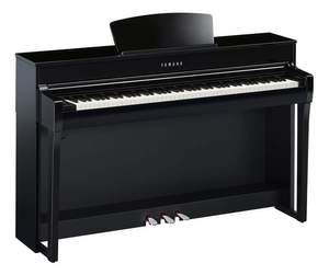 Yamaha Digital Piano CLP-735 PE Polished Black Product Image