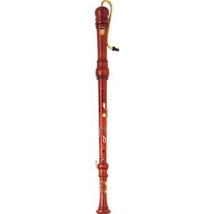 Yamaha Bass Recorder/baroque/in F YRB-61 Maple/with Crook