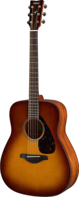 Yamaha Folk Guitar FG800 Sandburst