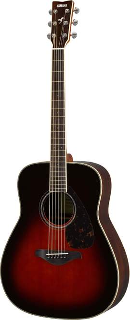 Yamaha Folk Guitar FG830 Tobacco Brown Sb