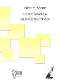 Leonello Capodaglio: Pastoral Scene