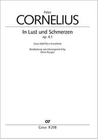 Cornelius: In Lust und Schmerzen, Op. 4/1 (A flat major)