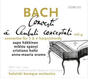 JS Bach: Concerti A Cembali Concertati