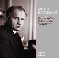 Wilhelm Backhaus: The Complete 1940s Studio Recordings
