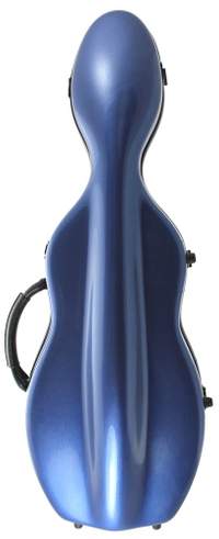 Cellissimo Cello-shaped Violin Case Indigo Blue 4/4 (disc)