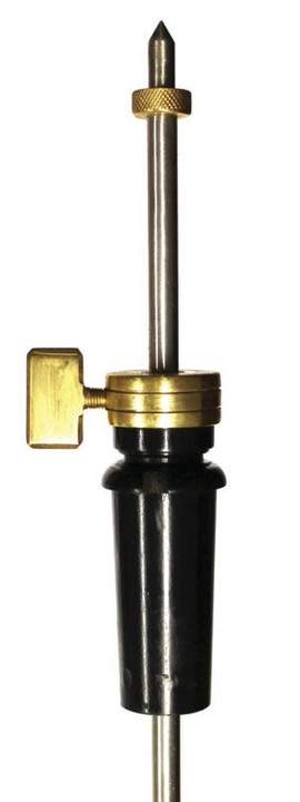 Cello Endpin Steel Rod 8mm Ebony/brass