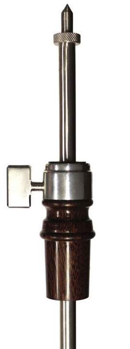 Cello Endpin Steel Tube 10mm Ebony/aluminium