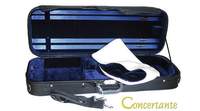 Concertante Viola Oblong Case Black/green