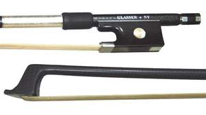 Glasser Violin Bow Ac Advanced Composite Round Nickel