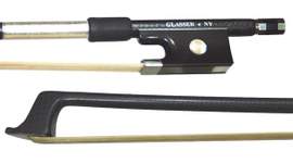 Glasser Violin Bow Bcf Braided Carbon Fibre Round Nickel