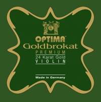 Goldbrokat Violin E Premium 24k Gold Ball Thin