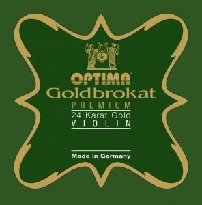 Goldbrokat Violin E Premium 24k Gold Loop Extra Thick