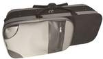 Gsj Compact Styro Double Violin Case Black/grey 4/4 Product Image