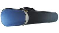 Primavera Shaped Violin Case Black/blue 1/8