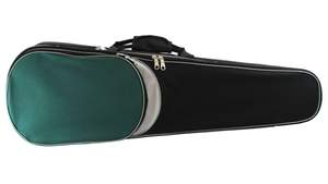 Primavera Shaped Violin Case Black/green 1/2