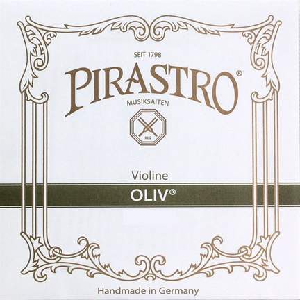Olive Violin Set E Loop Medium (packets)