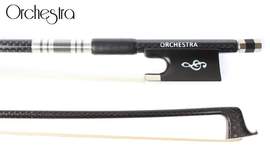 Orchestra Carbon Violin Bow Weave Treble Clef - Nickel 4/4