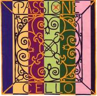 Passione Cello D Steel/chrome Steel Soft (packet)